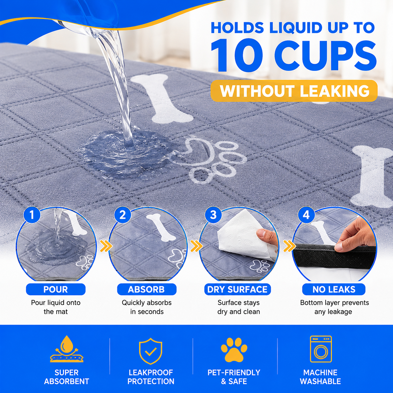 Reusable Washable Pee Pad